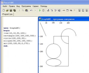графика в паскале abc